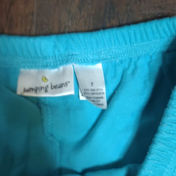 🌼Jumping beans girls teal skort size 7 - Picture 2 of 2